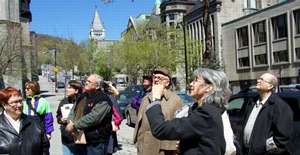 Members on the tour